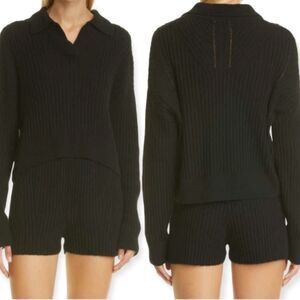 Rag & Bone “Maxine” merino wool ribbed sweater